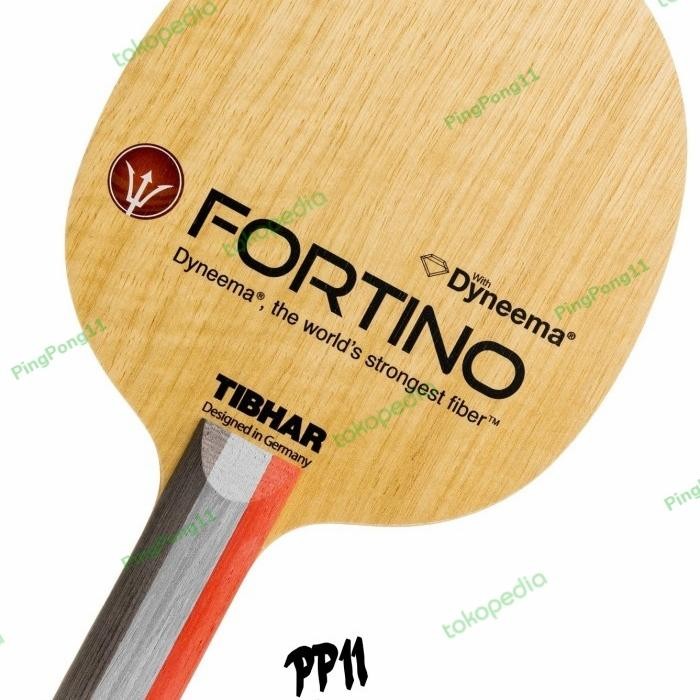 PREMIUM Tibhar Fortino Performance - Bat Bet Blade Kayu Tenis Meja Pingpong