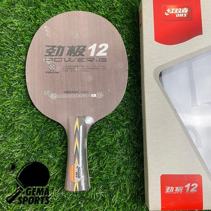 PREMIUM DHS PG 12 FL Power G Kayu Bet Tenis Meja Pingpong