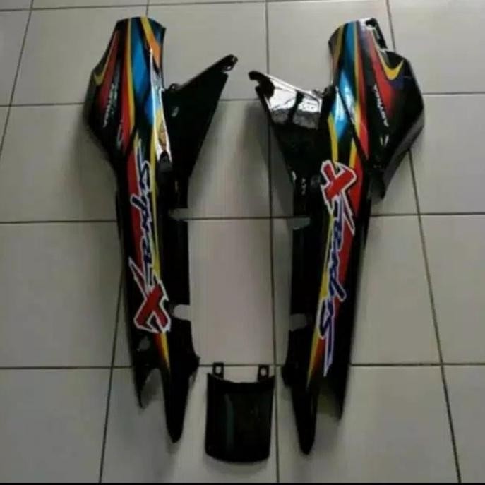 PREMIUM cover body supra x lama + striping / body supra x 100