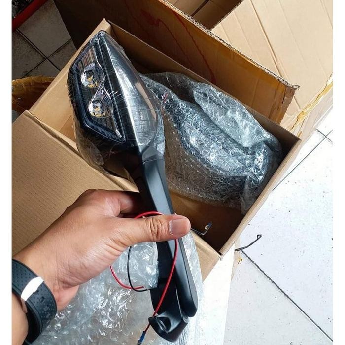 PREMIUM Suku Cadang Sepeda Motor Spion Model ZX10R Universal Ninja,R25,Cbr,R15,Gsx,Xmax,Nmax,Pcx Dan