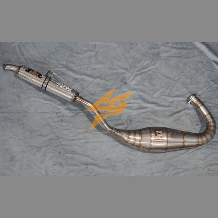 PREMIUM Knalpot Ahau Ninja RR big vol cobra stainless