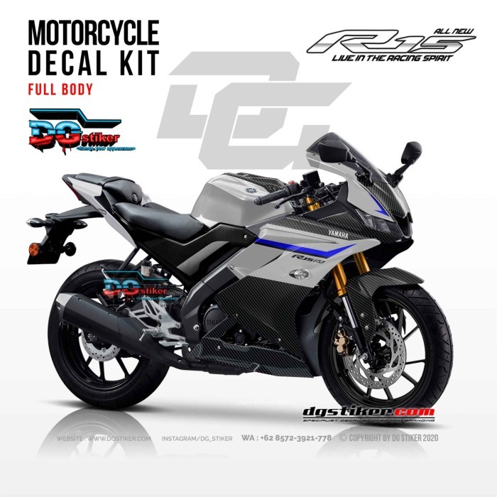 PREMIUM Decal Striping R15 V3 Livery R1M