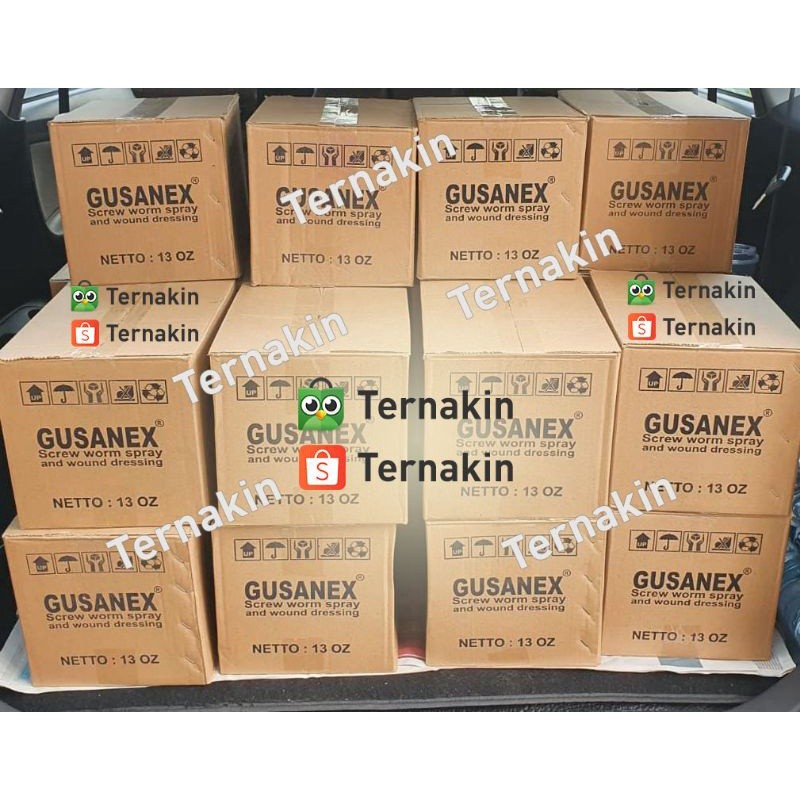 Gusanex Spray Obat Anti Lalat Untuk Luka Hewan 100% Original / Obat Sapi Kambing Anjing Kucing Dll.