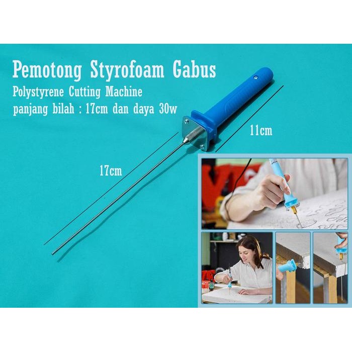 

Alat Pemotong Busa Model Solder /Gabus Polystyrene Styrofoam Cutter Terlaris