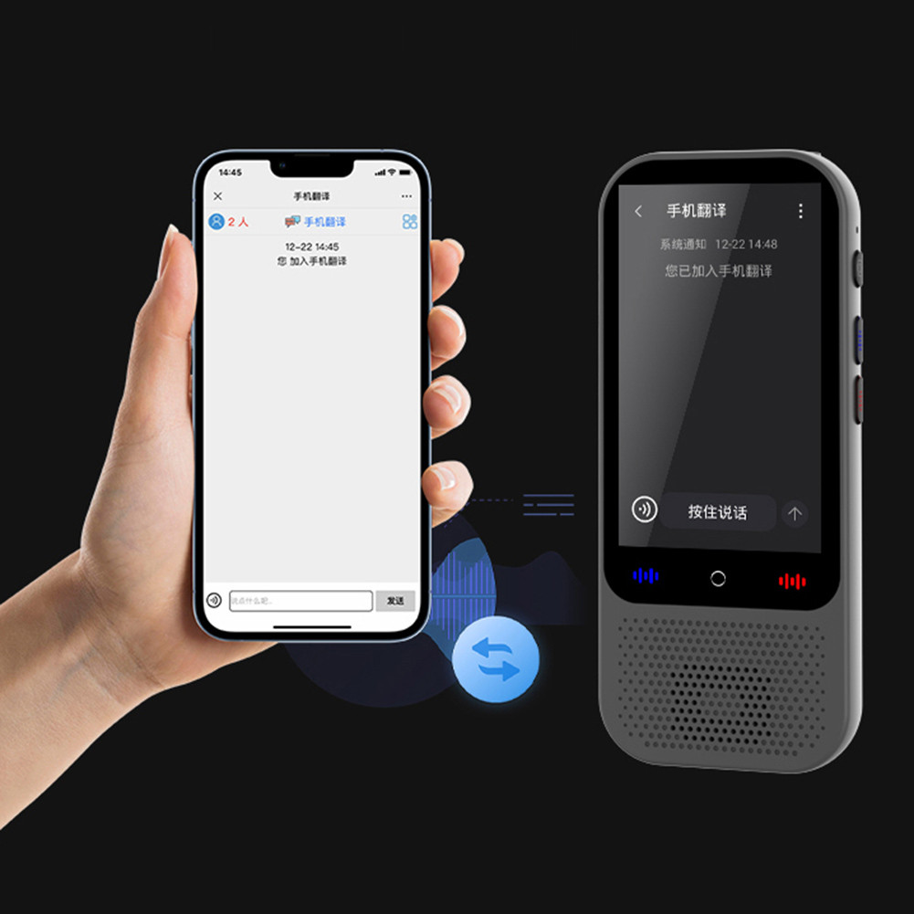 Real-time Translator Device Voice Translator Interpreter Language Translator Smart Translator Fits O