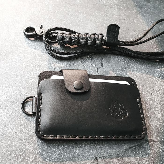 

Bds Metro Leather Wallet Lanyard Id Card Holder , Double Function Terlaris