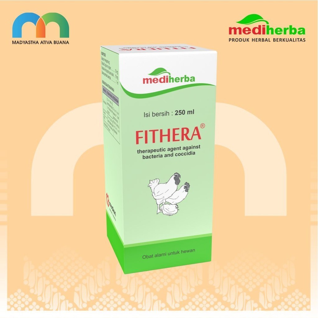 Fithera 250 mL Medio Obat Sistem Pernafasan Ayam