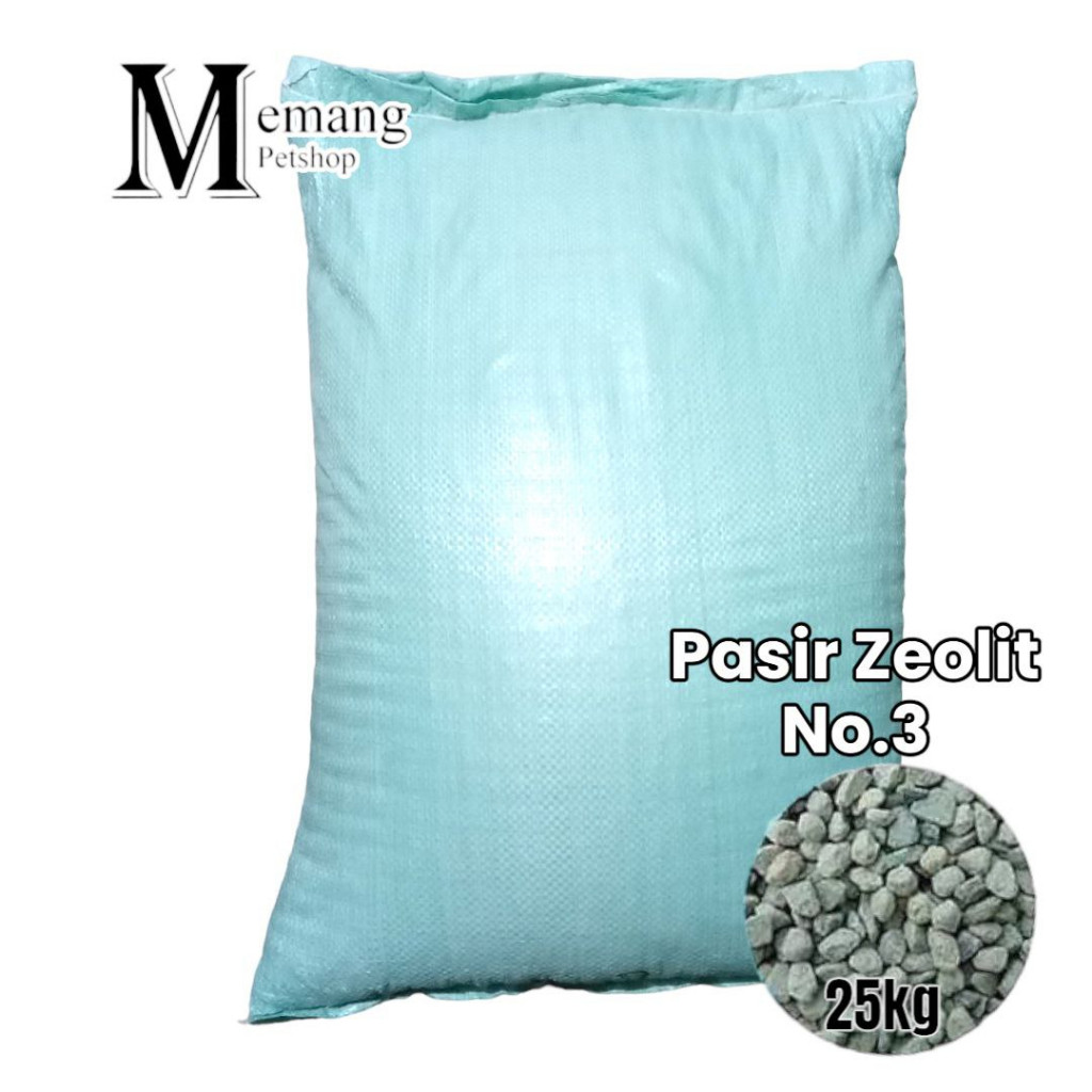 Pasir Natural Zeolite / Zeolit Karung - Pasir Hewan Peliharaan