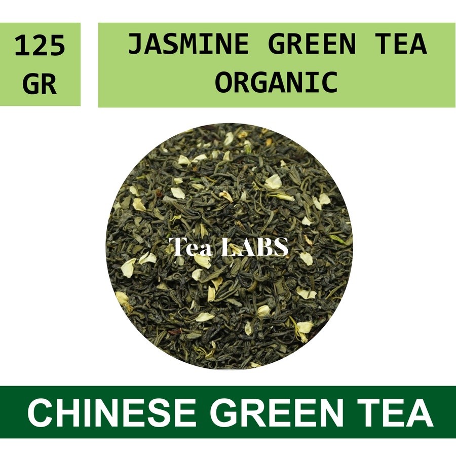 

Jasmine Green Tea Premium / Teh Hijau Melati / Chinese Tea 125 GRAM
