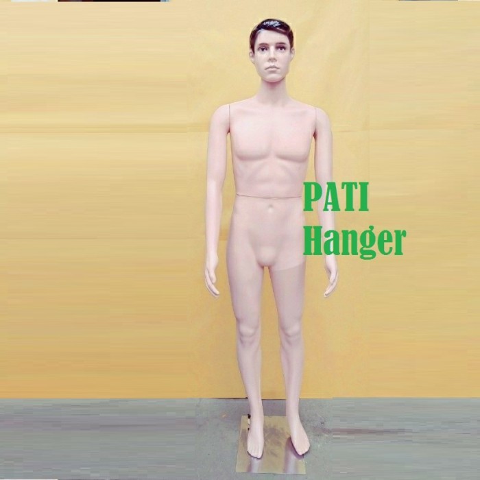 Manekin Full Body Alien Plastik Laki /Patung Full Body Pria