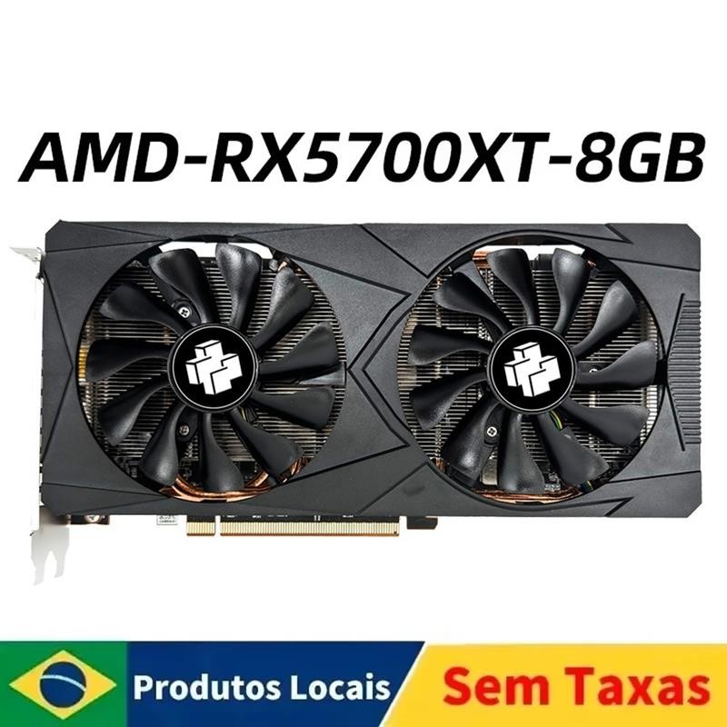Top RX5700XT 8GB Graphics Card GPU GDDR6 256-bit 7nm rx 5700 xt For Gaming PC Desktop And Office AMD