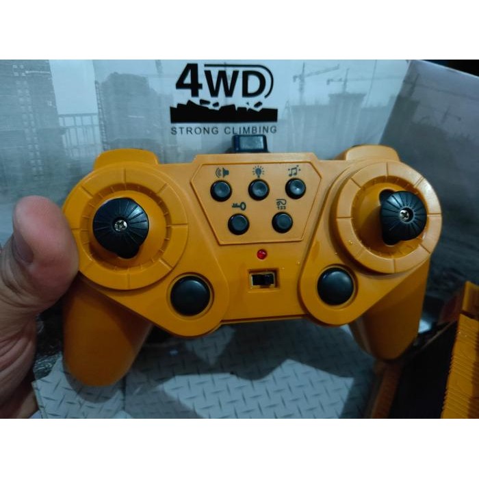 Mobil Remot Kontrol Rc Dump Truck Power Neo Truk Pengangkut Pasir