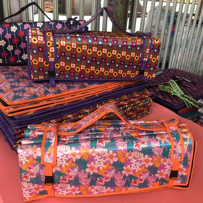 Karpet Busa Waterproof Karpet Tikar Lipat 10mm Microsatin Anti Air, Anti Api Lembut