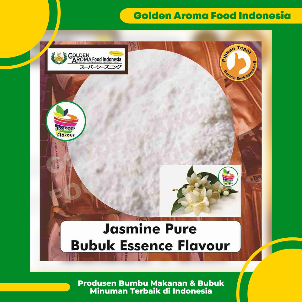 

Bubuk Jasmine Pure Efe 1/2 Kg Essen Flavor Ekstrak Melati Murni 500 Gram Tanpa Gula Flavour Essence