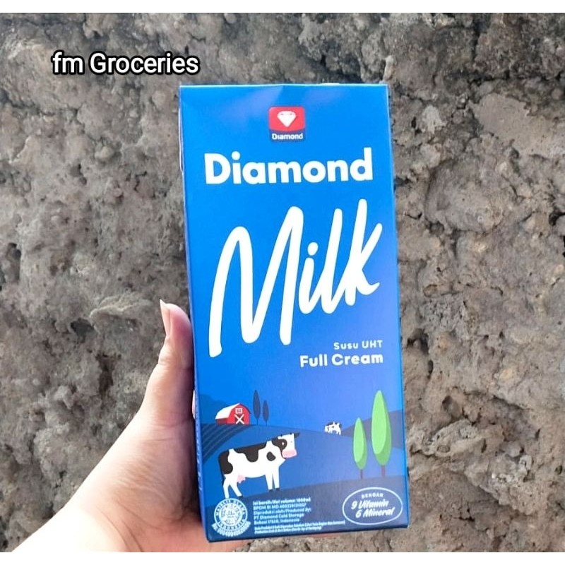 

Susu UHT Diamond Fullcream 1 L