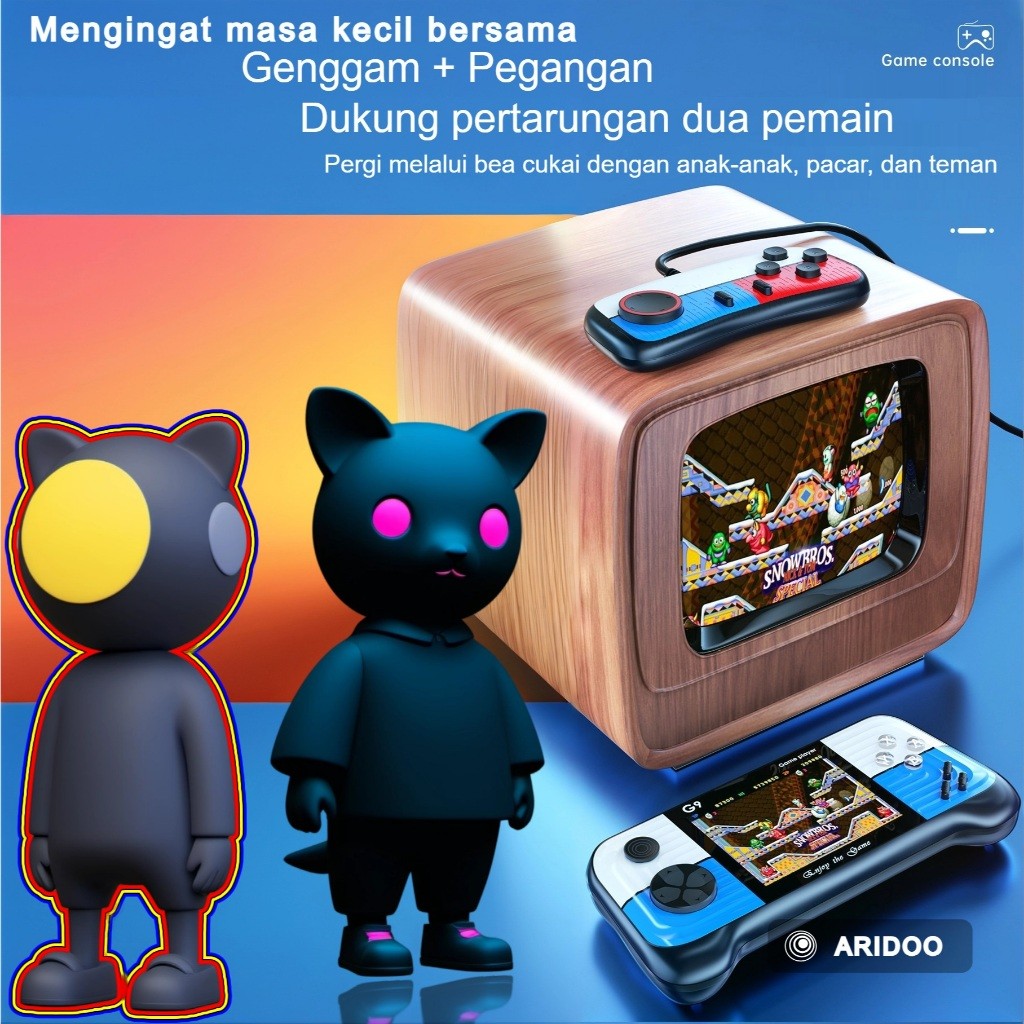 CODMainan Anak Gameboy G9 Konsol PSP Game Retro Games Konsol Stick Game Boy UPDATE 666 Games/Game