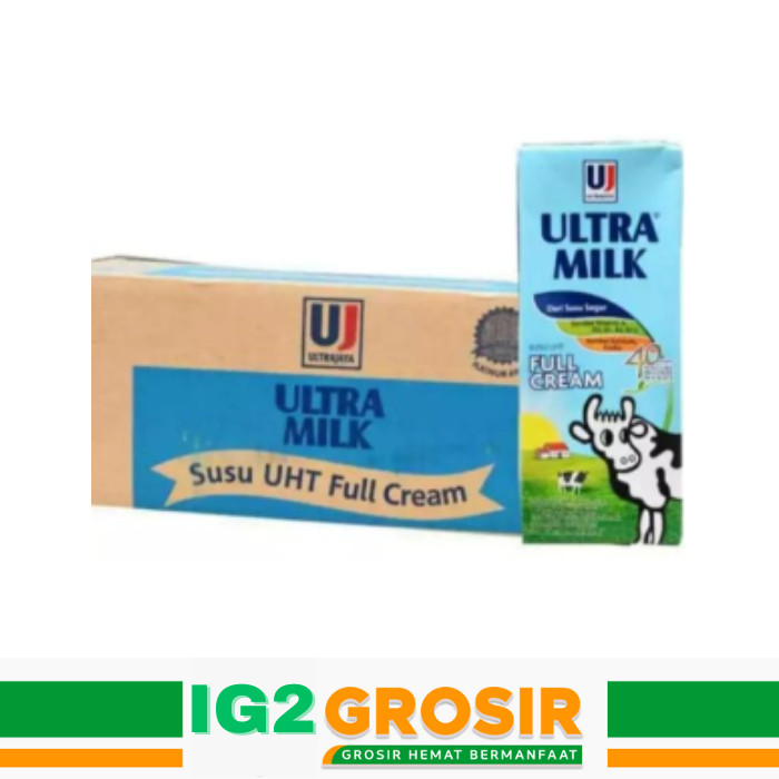 

ULTRAMILK FULL CREAM 200ml DUS (24 PCS)