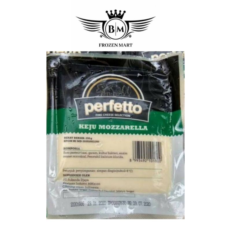 

Mozzarella perfetto 250gr