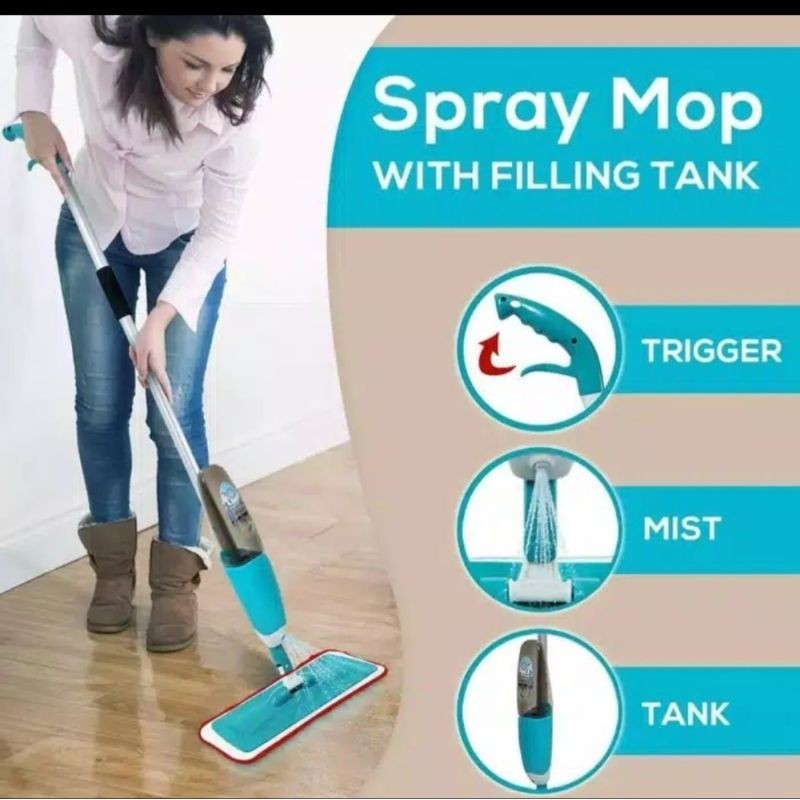 Bergaransi Alat Pel Semprot / Spray Mop Bolde Ultima