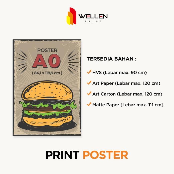 

Terlaris- Cetak Print Poster Custom Ukuran A0