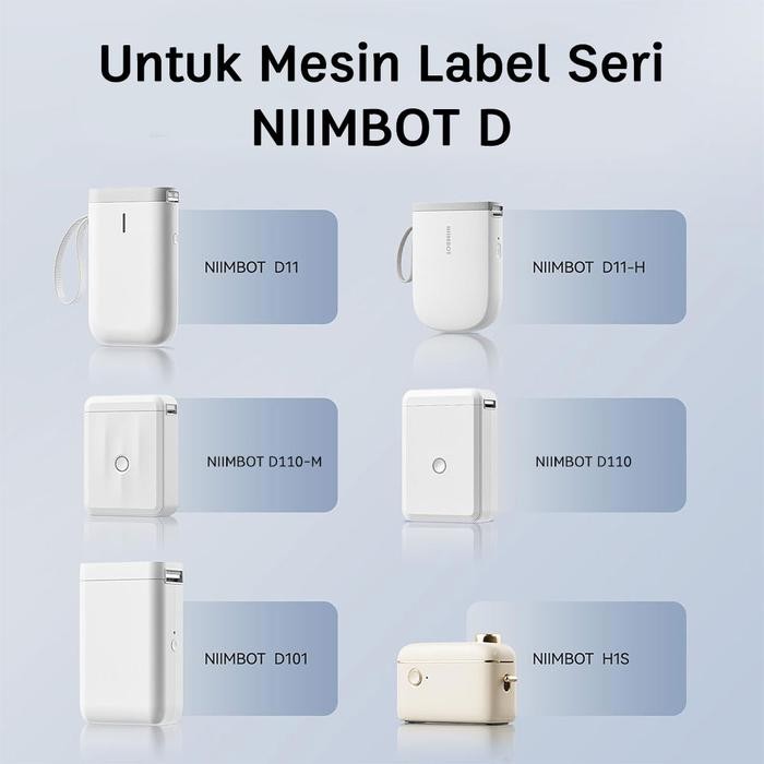 

Terlaris- Niimbot D11_H/D110_M/D101 Stiker Pensil Untuk Penanda Klasifikasi Nama Tahan Air Dan Tahan