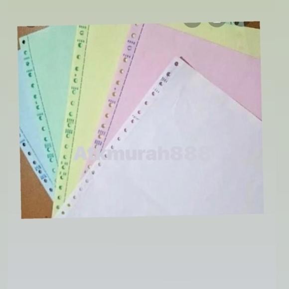 

Terlaris- Kertas Komputer Brio K4:2 Ncr Putih Merah Kuning Hijau