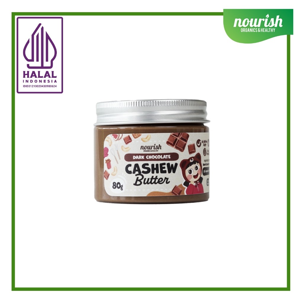 

Nourish Dark Chocolate Cashew Butter - 80 gr