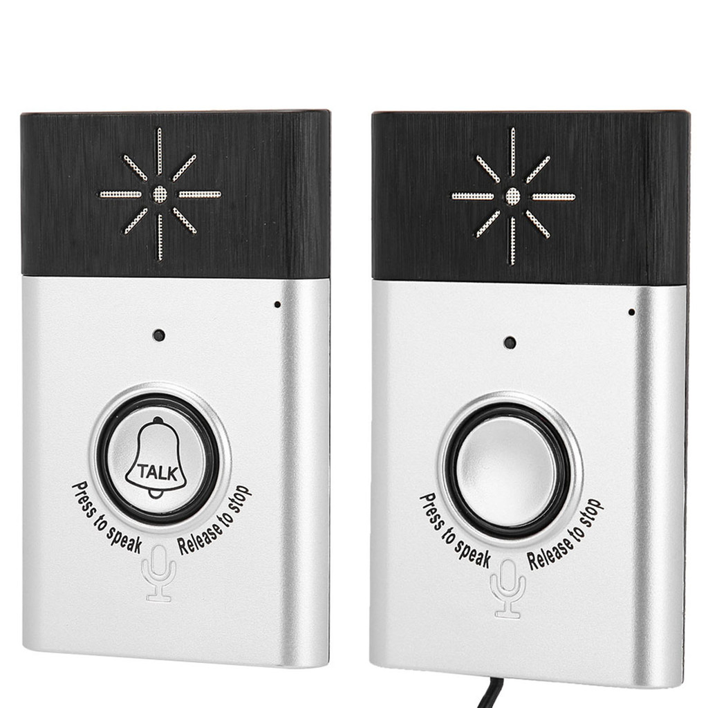 2.4Ghz Portable Way Voice Intercom Wireless Doorbell Interphone System Door Bell Intercom Doorbell