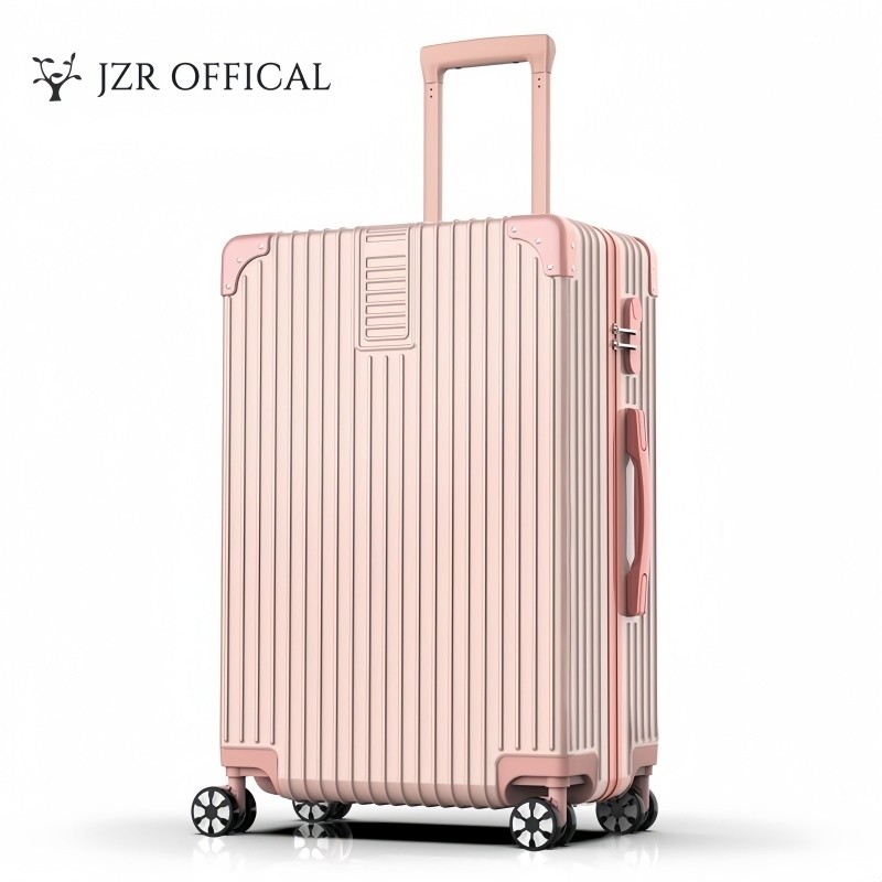 JZR koper Promo Koper tas koper traveling A916 Koper Polo Vienna Koper Fiber Ukuran 18/20/22/24 Inch
