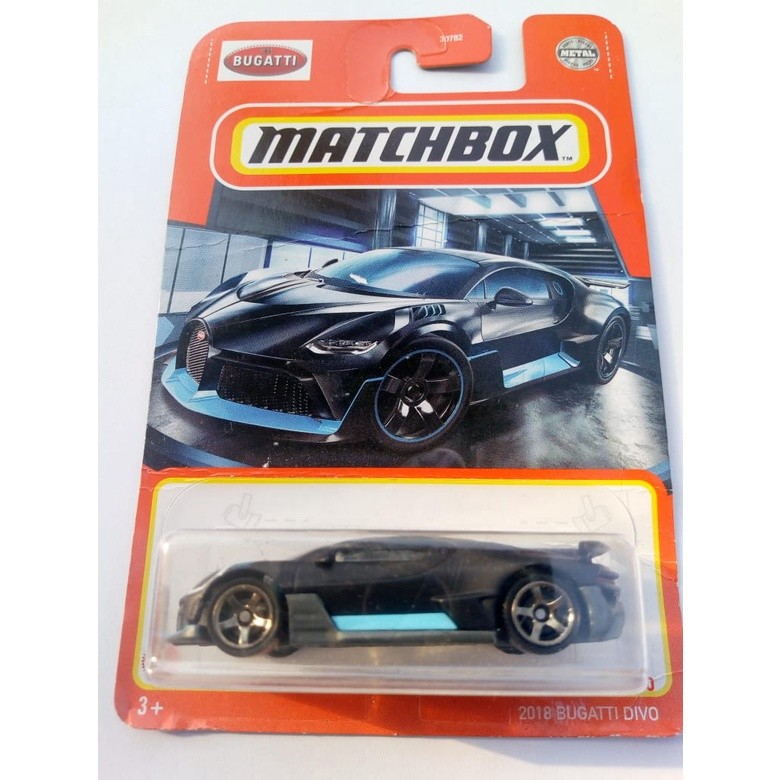 Matchbox - 2018 Bugatti Divo Black Bugatti