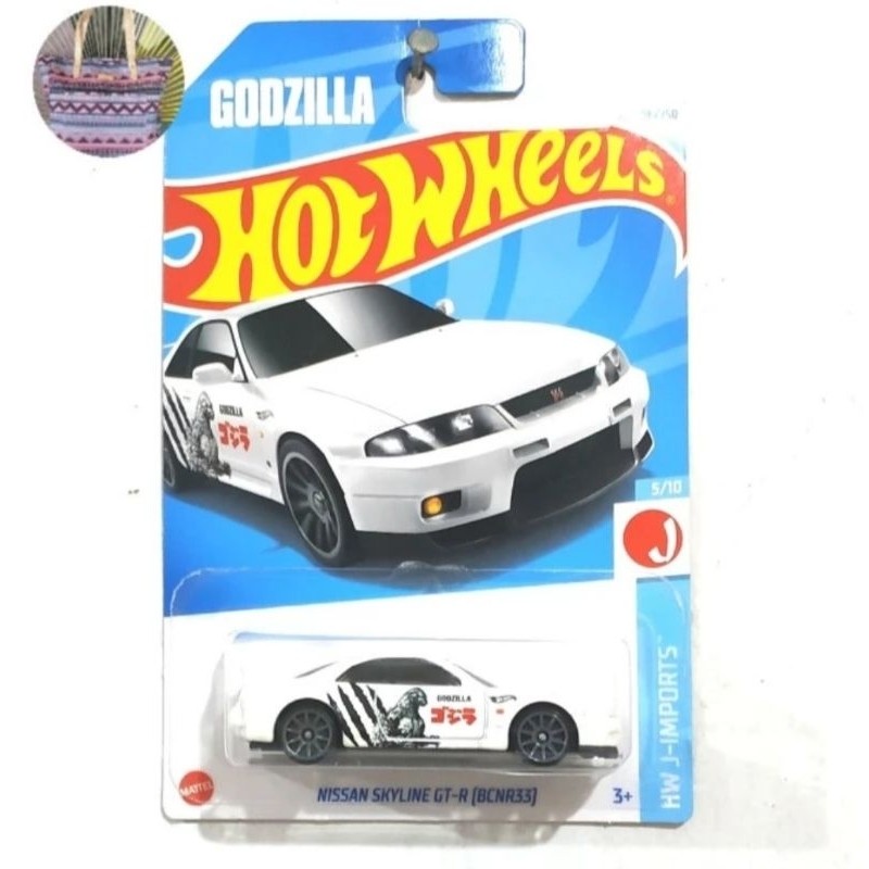 Hot Wheels Nissan Skyline GTR R33 Godzilla