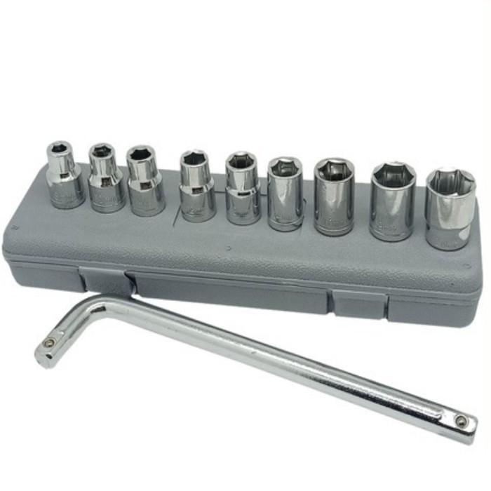 Kunci Shock 10 PCS 10PCS 10in1 10 in 1 Obeng Pas Sok Shok Sock Socket Tool Kit High Quality