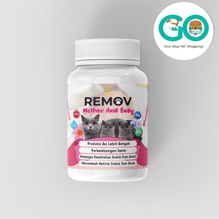 Remov Vitamin Kapsul Induk Kucing Anjing Hamil dan Menyusui