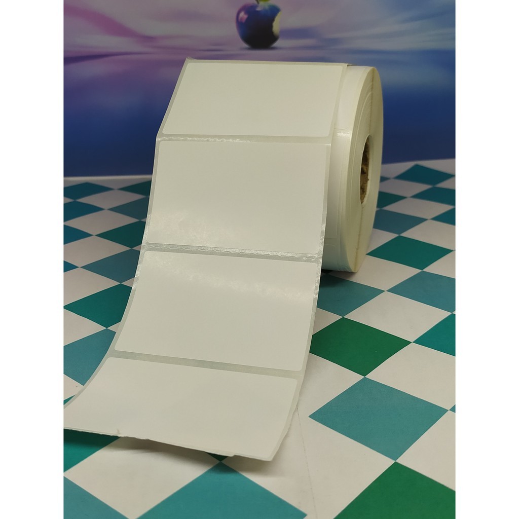 

LABEL STIKER THERMAL BARCODE 65 X 40 MM 1000Pc STICKER ETIKET 65x40 ETIKET RUMAH SAKIT PUSKESMAS