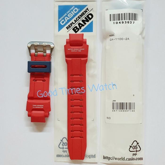 Strap G-Shock Ga-1100-2A / Ga-1100 / Ga-1000 / Casio Original