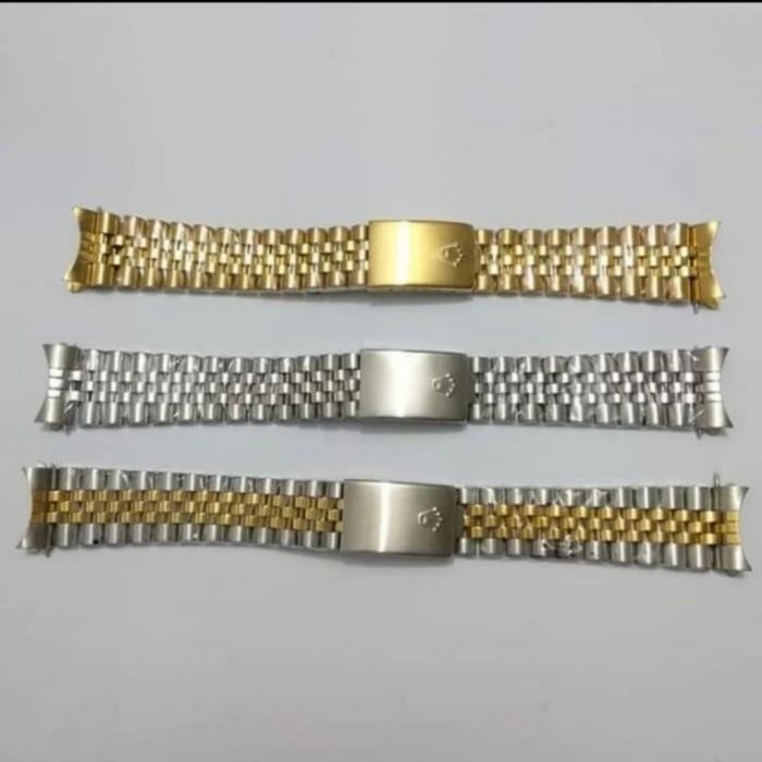 Tali Jam Rantai Datejust Oyster Jubilee Stainless 20Mm Seiko Diver