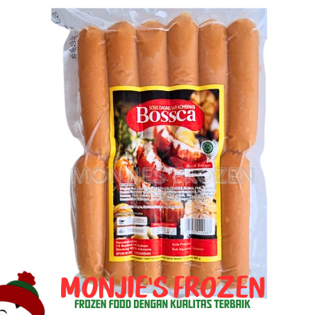 

Bossca Sosis Bakar Isi 11+1 600gr - Sosbak Frozen Food