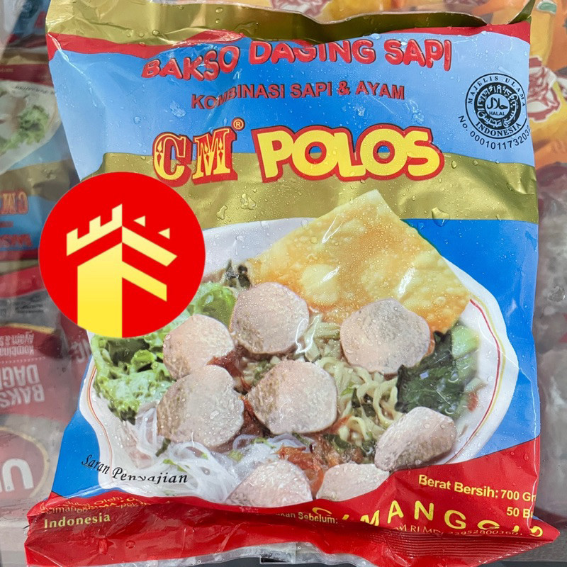 

Bakso Daging Sapi CM CIMANGGIS Polos 50 PCS 700 GR