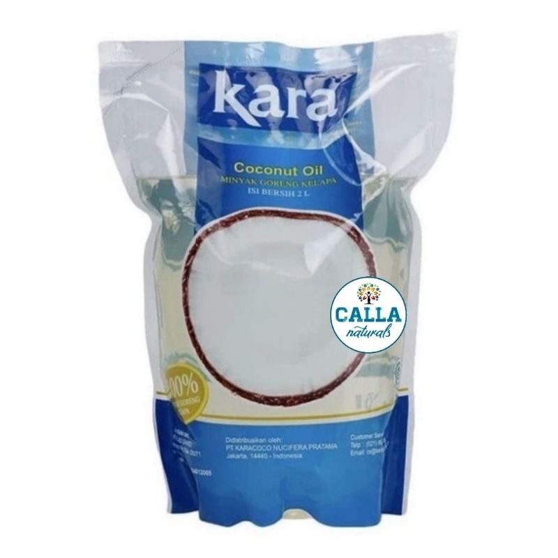 

KARA MINYAK GORENG KELAPA 2 LITER / 2000 ml COCONUT COOKING OIL