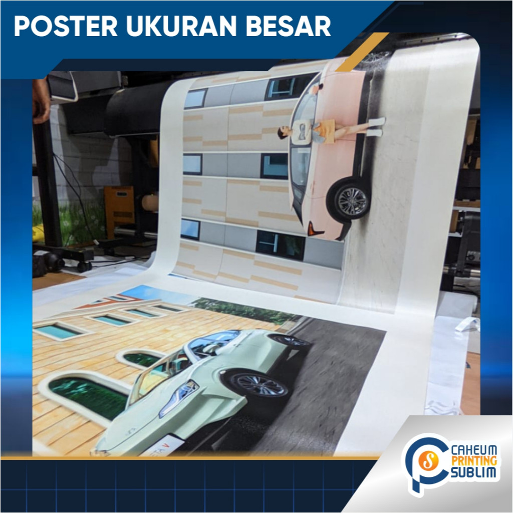 

Poster Dital Printing Luster, Photo Glossy, Vinyl Albatros, PVC, Cetak Banner, Poster, POP, Print