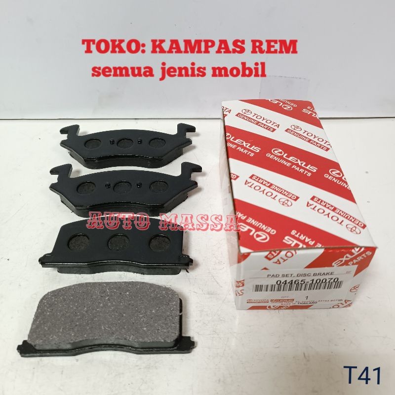 KAMPAS REM DEPAN STARLET KAPSUL EP80 EP81 BRAKE PAD STARLET KAPSUL EP80 EP81