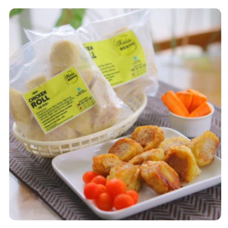 

Egg Chicken Roll Isi 10 Kaia Bento