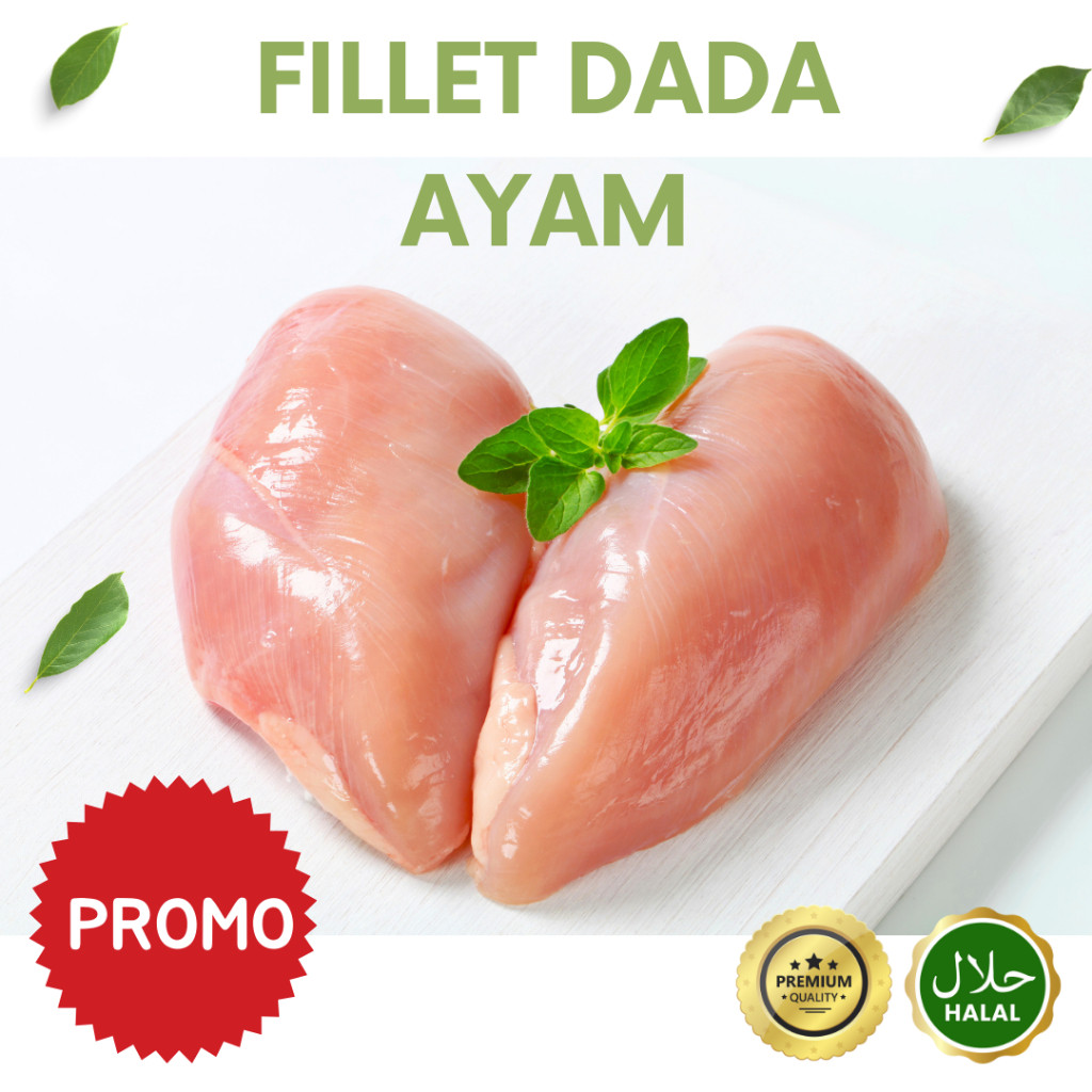 

Fillet Dada Ayam Boneless Premium Halal Higienis