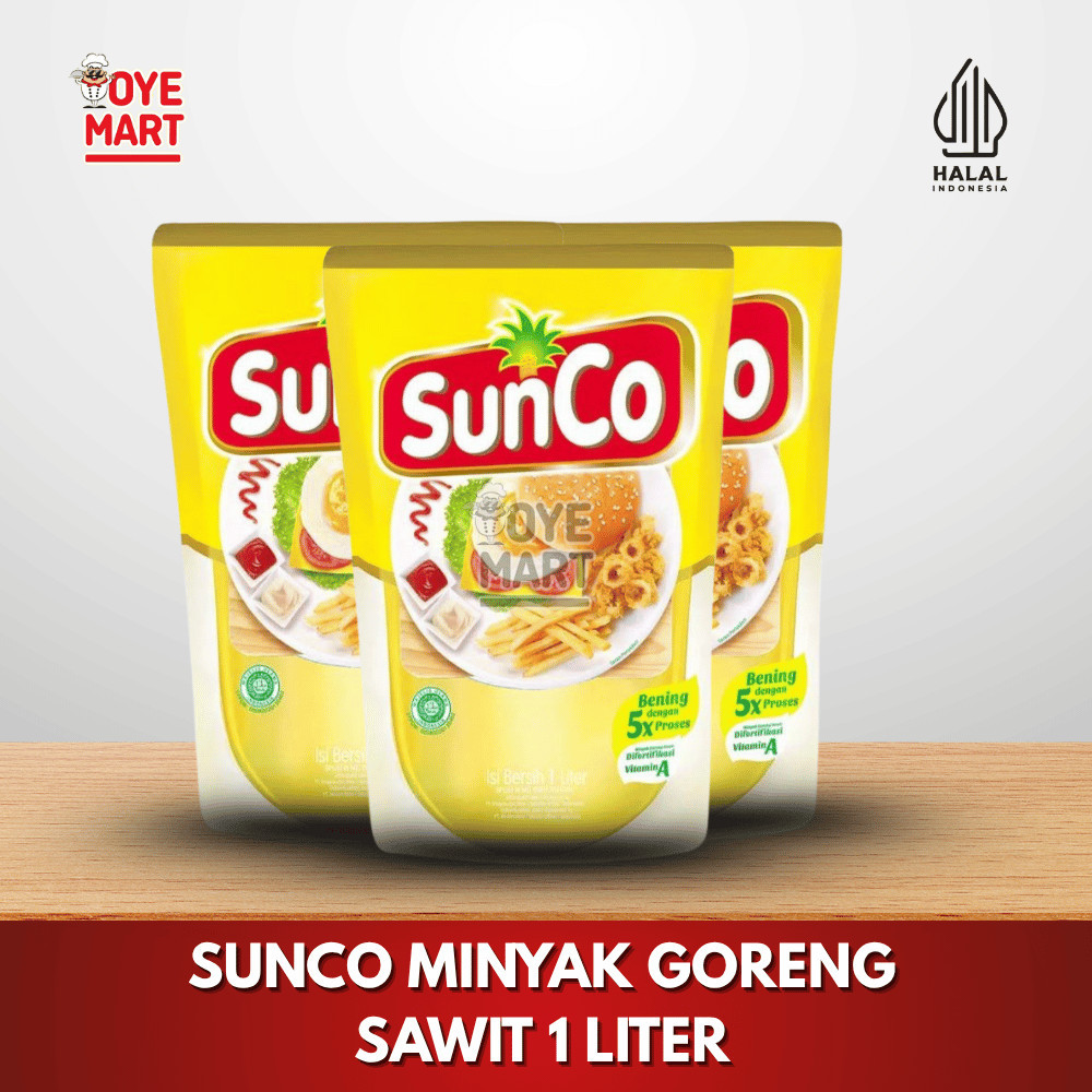 

Sunco Minyak Goreng Sawit 1 Liter
