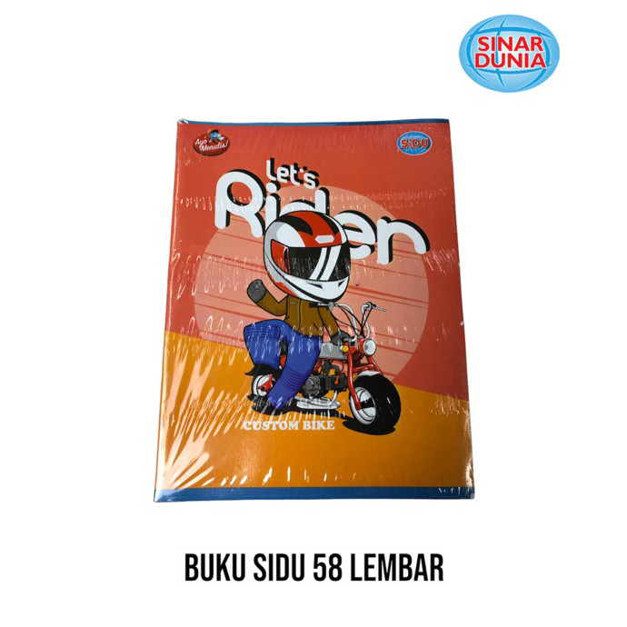 

Buku Tulis Sinar Dunia SIDU 58 Lembar Grosir Murah 1 Pack Isi 10 Buku