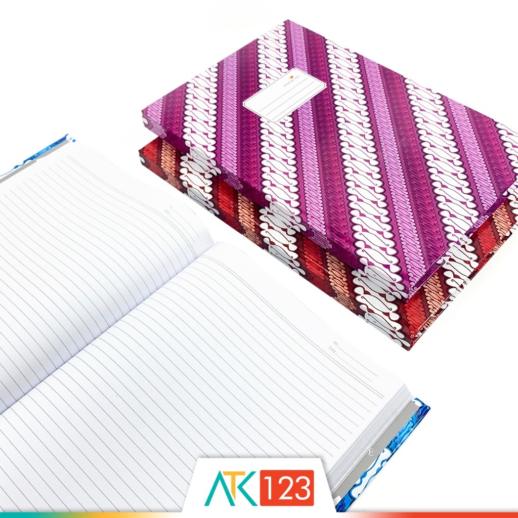 

Buku Tulis Hardcover Paper Folio 200 Lembar