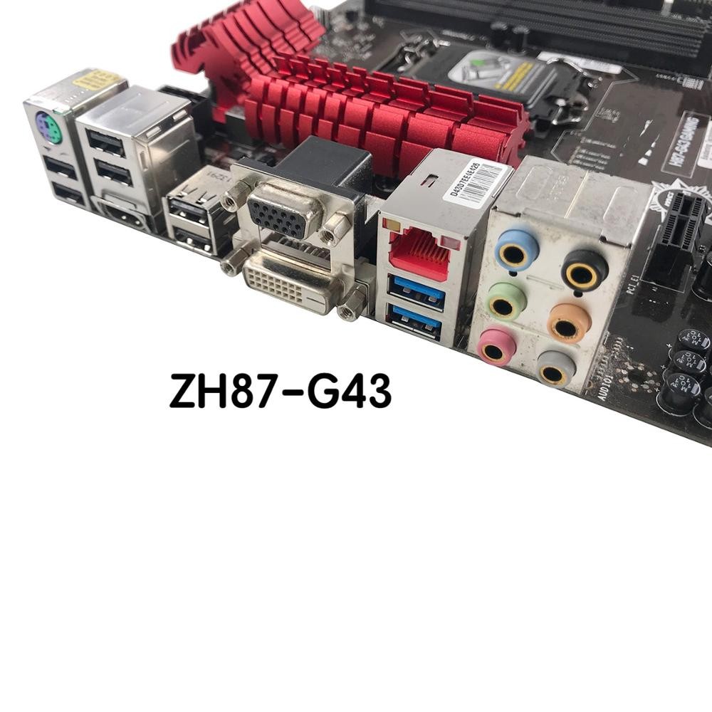 For MSI ZH87-G43 Gaming  Motherboard H87 DDR3 Mainboard 100% tested fully work