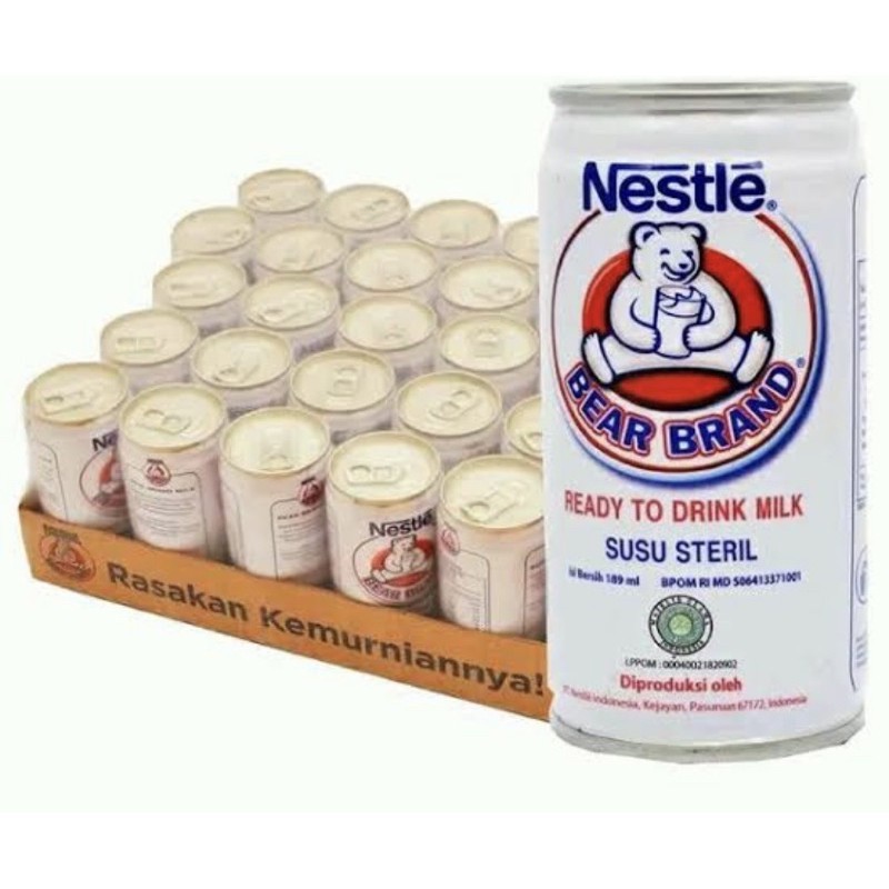 

1 KARTON Bear Brand khusus GOSEND susu beruang isi 30 pcs Nestle