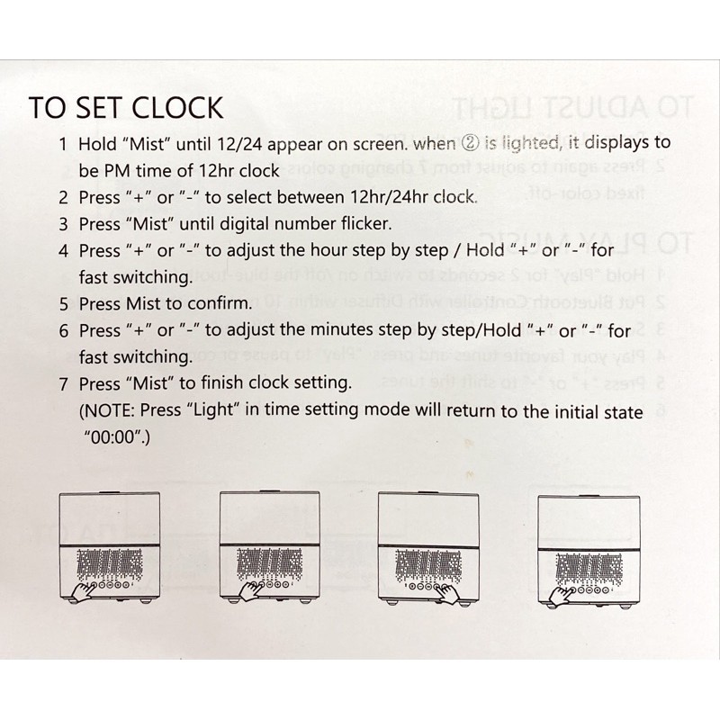 Aroma Diffuser 300ml Essential Oil Diffuser With LED light Speaker