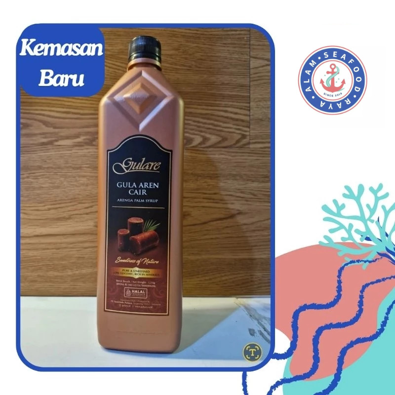 

Gula Aren Premium/Gulare 1.3kg-Liquid Palm Sugar/Gula Aren Cair Premium/Aren Premium